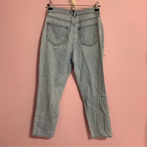 Pacsun Light Wash Blue Denim Mom Jeans Sz 25 - Picture 4 of 10